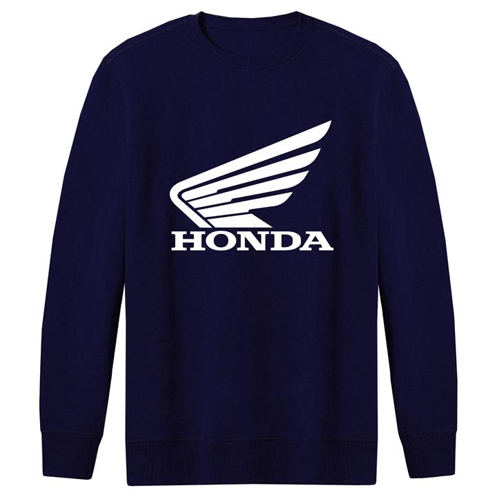 سویشرت مردانه طرح هوندا کد R31 رنگ سورمه ای